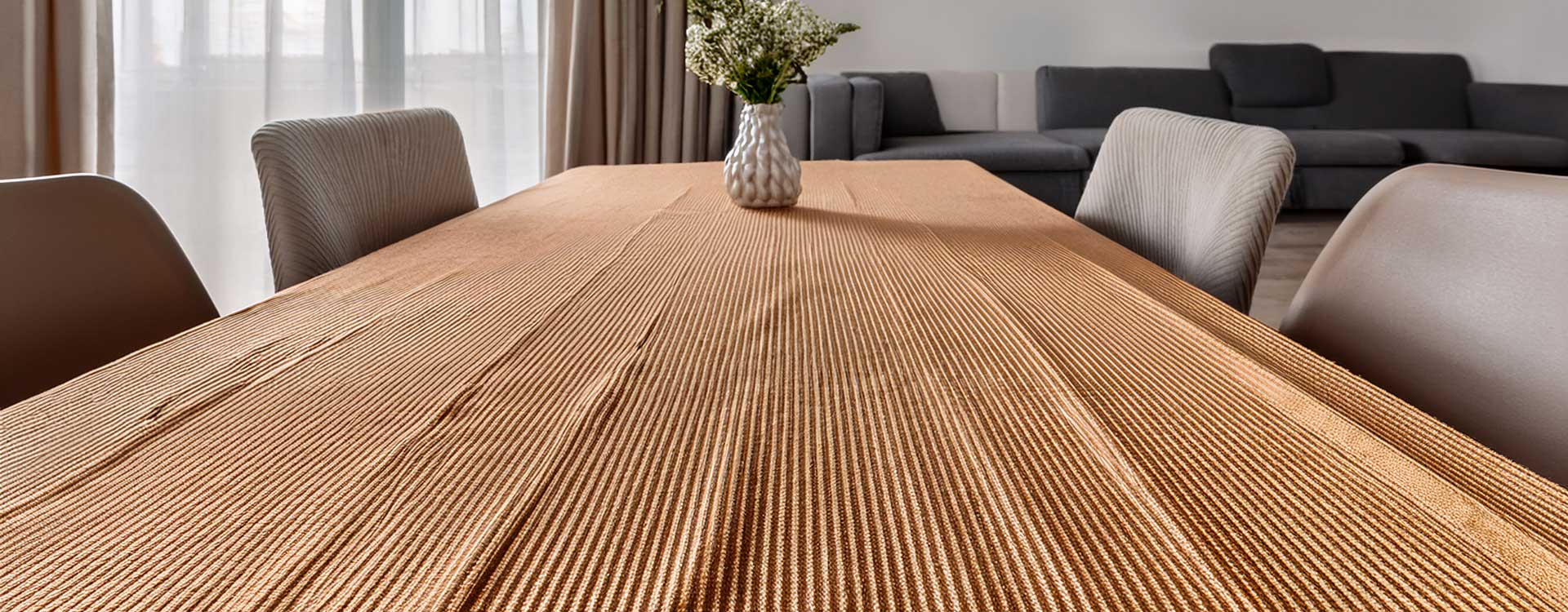 Materiały na Zasłony, Obrusy i Poduszki