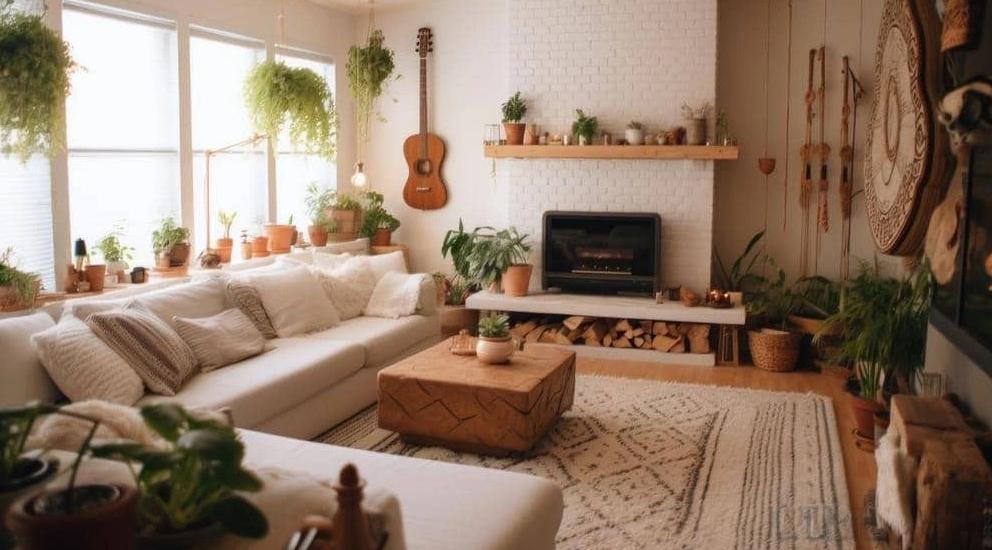 salon w stylu Cozy
