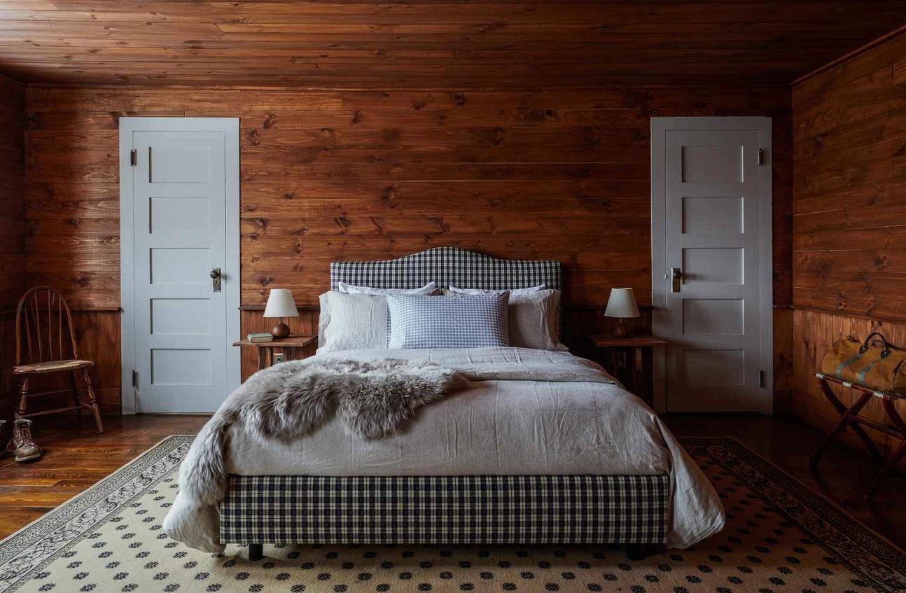 sypialnia w stylu Cozy