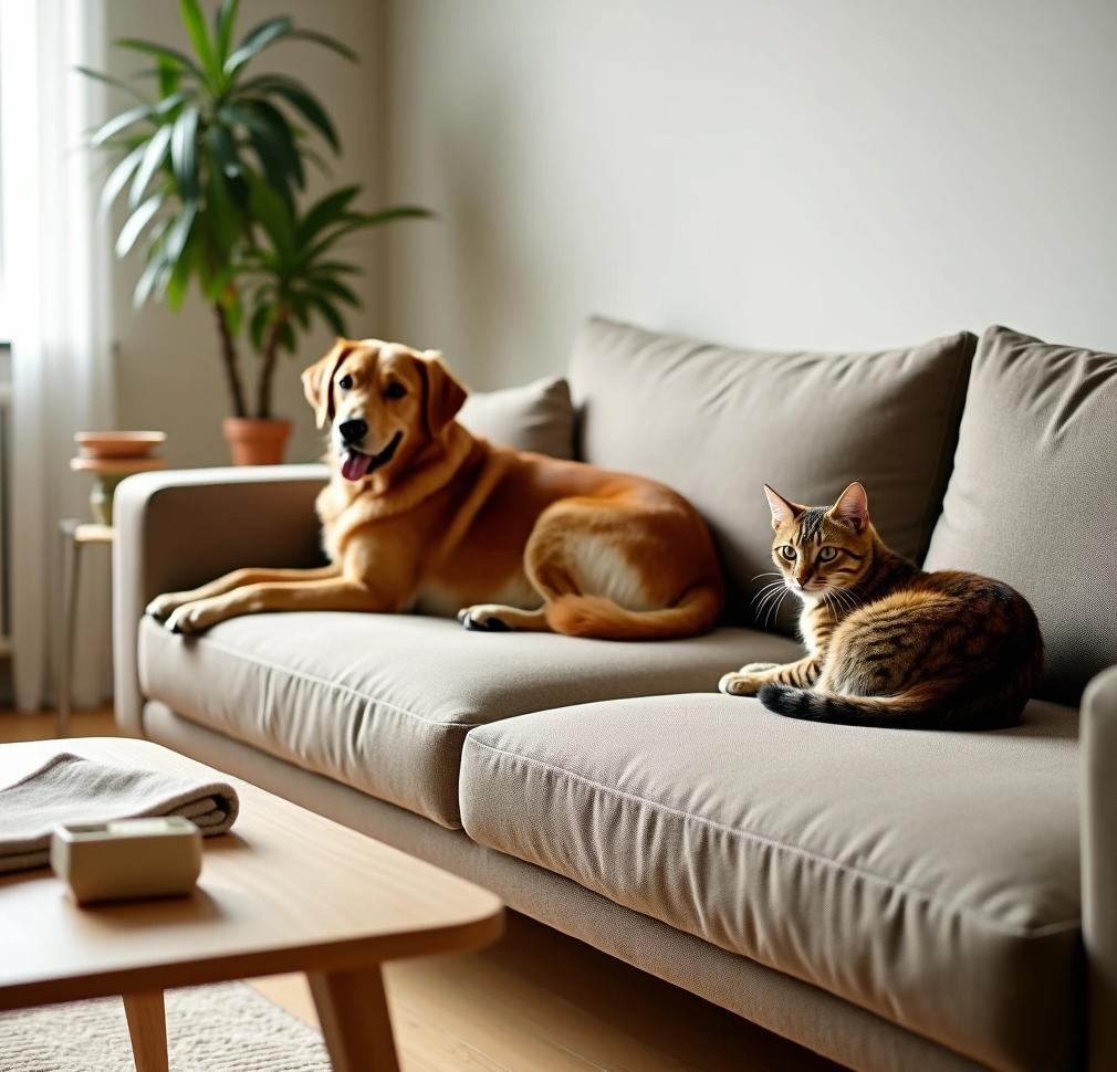 Tkaniny obiciowe pet friendly