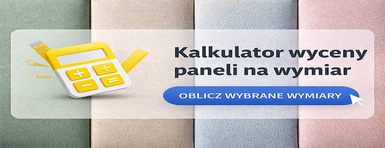kalkulator paneli na wymiar
