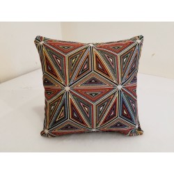 Poduszka dekoracyjna 40 x 40 cm w tkaninie Malawi
