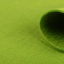Filc cienki limonka grubość około 1,2 mm