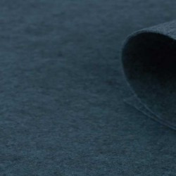 Filc cienki szary granat grubość około 1,2 mm