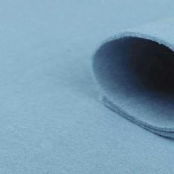 Filc gruby błękitny grubość około 3 mm