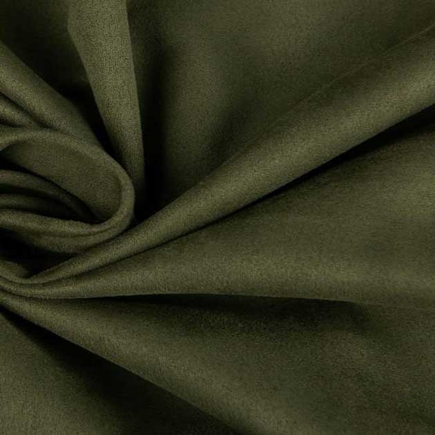 Zamsz na nurku khaki