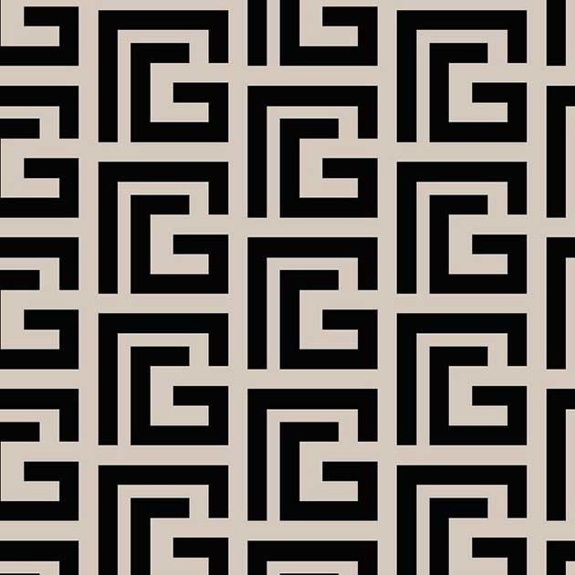 Tkanina Marchiano z lajkrą geometryczny wzór