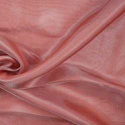 Tkanina Organza pudrowy róż ciemny