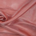 Tkanina Organza dwutonowa pudrowy róż ciemny
