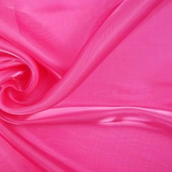 Tkanina Organza dwutonowa róż