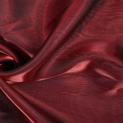 Tkanina Organza dwutonowa bordowy
