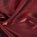 Tkanina Organza dwutonowa bordowy