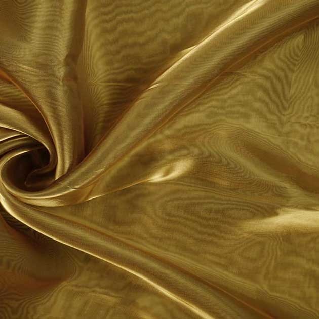 Tkanina Organza dwutonowa złoty