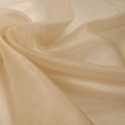Tkanina Organza jednotonowa beż 150 cm
