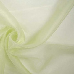 Tkanina Organza jednotonowa szałwia 150 cm
