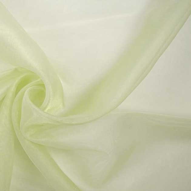 Tkanina Organza jednotonowa szałwia 150 cm