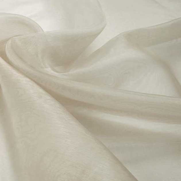 Tkanina Organza jednotonowa szara 150 cm