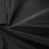 Tkanina Organza jednotonowa czarna 150 cm
