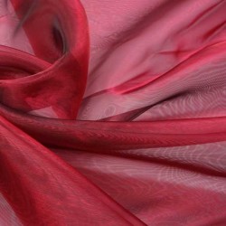 Tkanina Organza jednotonowa bordowy 280 cm
