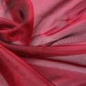 Tkanina Organza jednotonowa bordowy 280 cm
