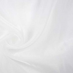 Tkanina Organza jednotonowa biały 280 cm