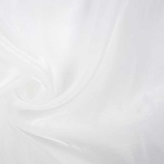 Tkanina Organza jednotonowa biały 280 cm