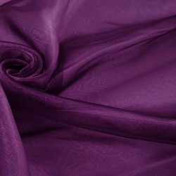 Tkanina Organza jednotonowa fioletowy 280 cm