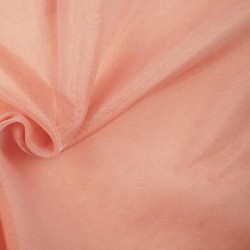 Tkanina Organza jednotonowa róż pudrowy 280 cm