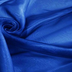 Tkanina Organza jednotonowa szafir 280 cm