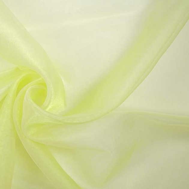 Tkanina Organza jednotonowa seledyn 280 cm