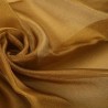 Tkanina Organza kryształek złoto stare 150 cm