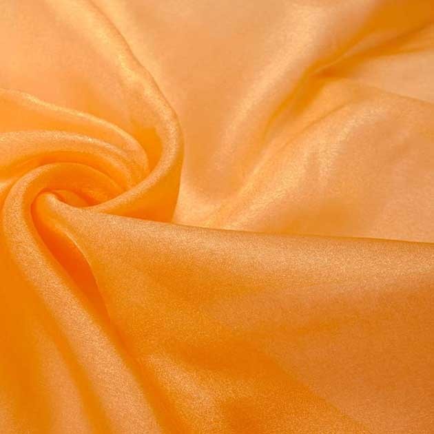 Tkanina Organza kryształek pomarańczowa 250 cm