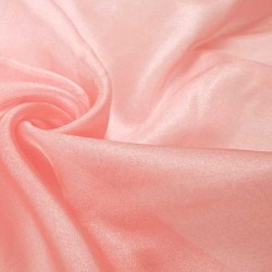 Tkanina Organza kryształek róż morelowy 280 cm