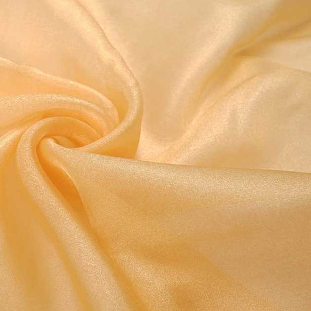Tkanina Organza kryształek złoty ciemny 250 cm