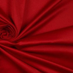 Satyna bawełniana czerwony jasny