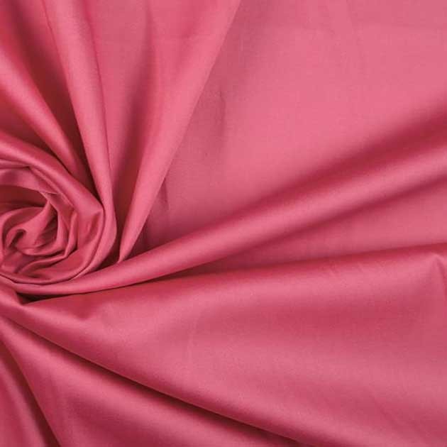 Satyna bawełniana róż jasny