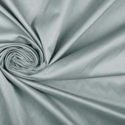 Satyna bawełniana szary błękit