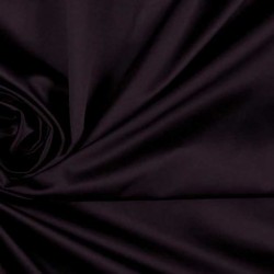 Satyna bawełniana ciemna śliwka