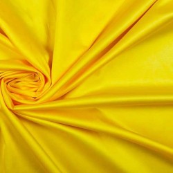 Satyna bawełniana żółty ciepły