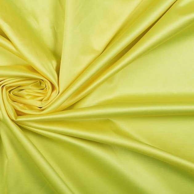 Satyna bawełniana żółty seledyn