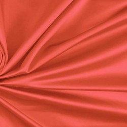 Satyna gruba z lycrą róż koralowy