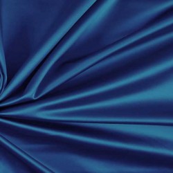 Satyna gruba z lycrą szafir blady