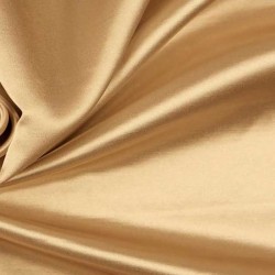 Satyna gruba z lycrą złota