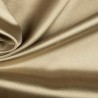 Satyna gruba z lycrą złota jasna