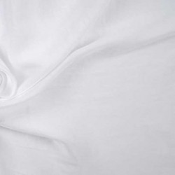 Satyna jedwabna biała