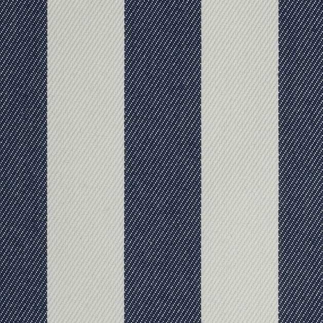 Tkanina obiciowa (na zewnątrz / outdoor) Sunset Stripes Deep Blue