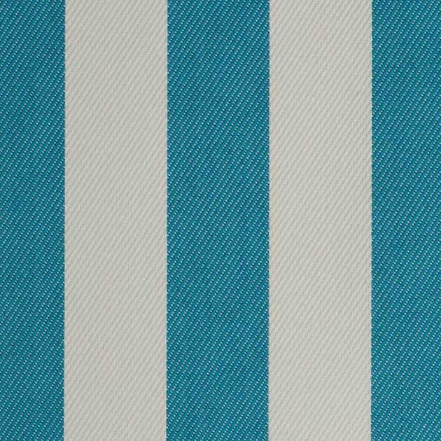 Tkanina obiciowa (na zewnątrz / outdoor) Sunset Stripes Turquoise