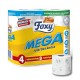 Papier toaletowy Foxy Mega rolki bez końca (4 rolki) x14