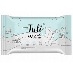 Chusteczki nawilżane dla dzieci Luba Tuli 97% woda i aloes