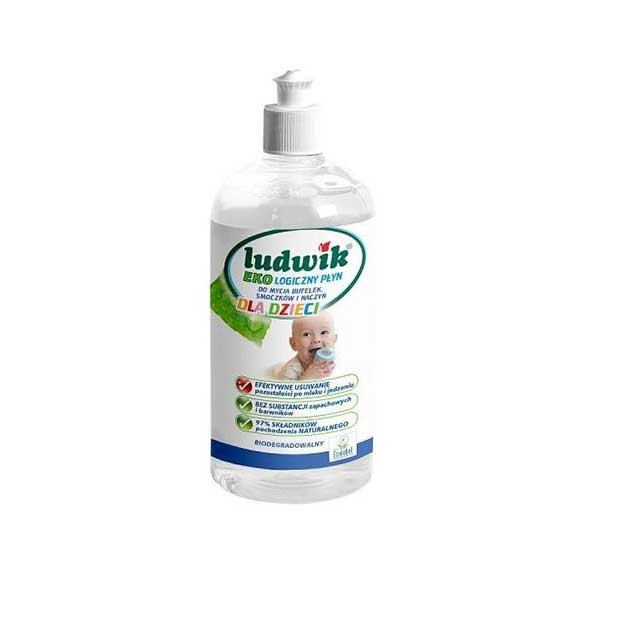 Płyn do mycia butelek, smoczków i naczyń dla dzieci Ludwik 475 ml
